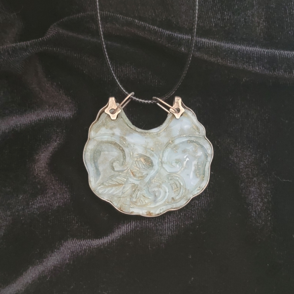 Handcrafted, Celtic Pattern, Beatiful Moss Agate … - image 5